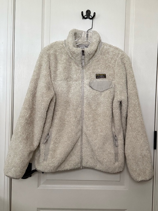 L.L. Bean Jackets & Blazers - L.L. Bean Sherpa Fleece Zip-front Jacket Size PS